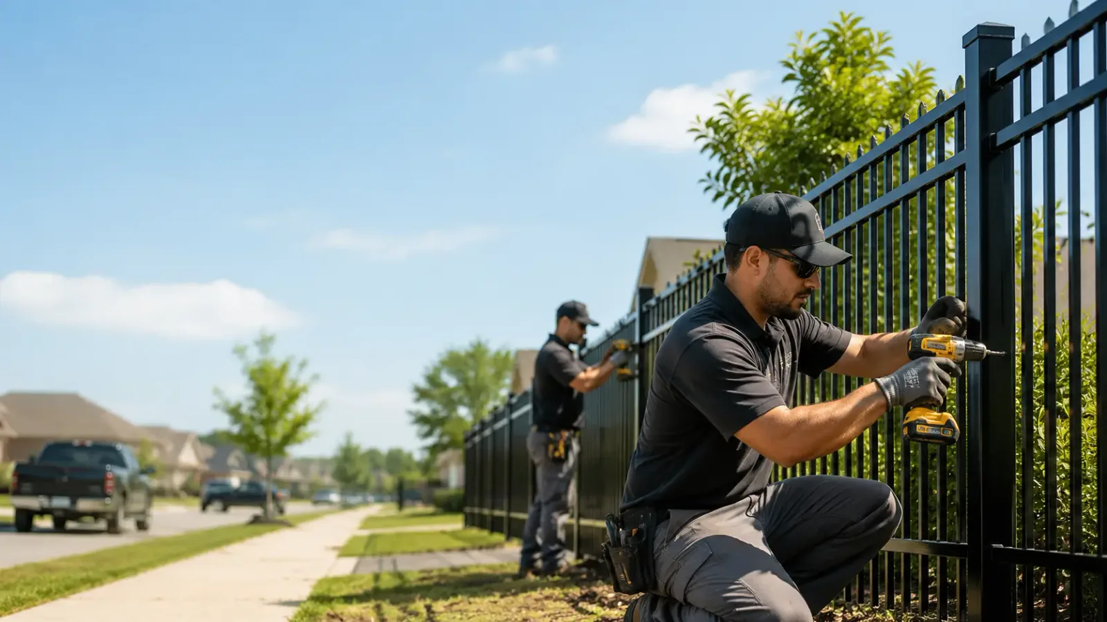 Metal Fence Installation in Buffalo Lake, MN